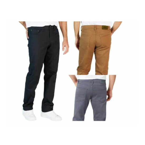 Izod Men's Stretch Soft 5 Pocket Jeans size 32, 34, 36, 38, 40 NEW image {1}