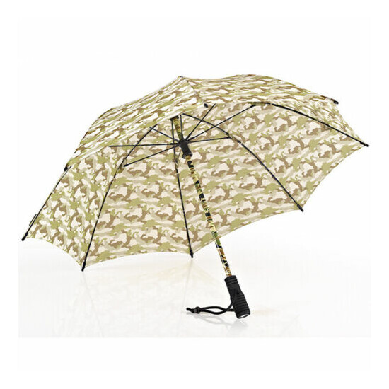 EuroSCHIRM Swing Flashlight Umbrella (Camouflage) Trekking Hiking Lightweight image {1}