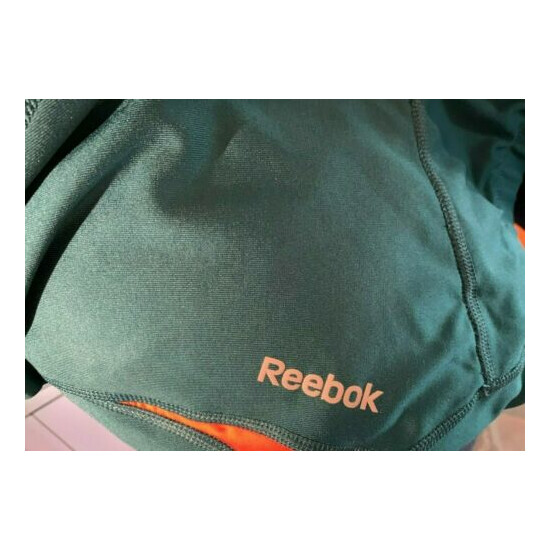 Reebok Play Dry Girls Athletic Wear Green Pants Size XS image {1}