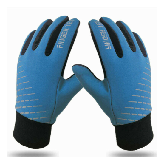 Kids Winter Gloves Waterproof Wind Resistant Thermal Snow Outdoor Mittens Boys image {2}