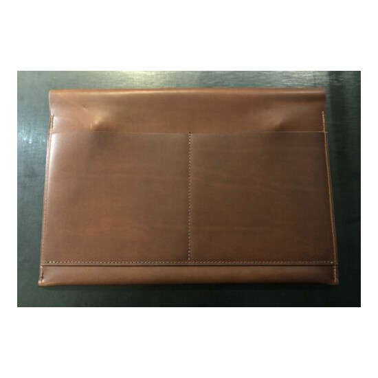  LM Products USA - Radcliffe Full Grain Leather Portfolio - iPad or Documents image {2}