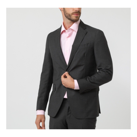 TOMBOLIINI 2-piece bold gray suit 38R US Drop7 NEW T500 image {2}