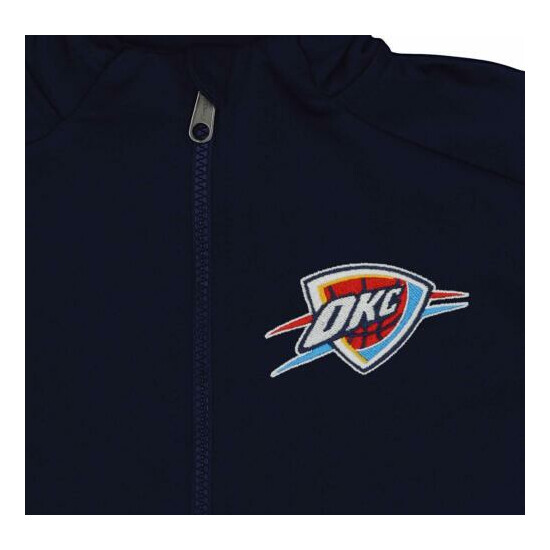 Outerstuff NBA Youth/Kids Oklahoma City Thunder Performance Full Zip Hoodie image {2}