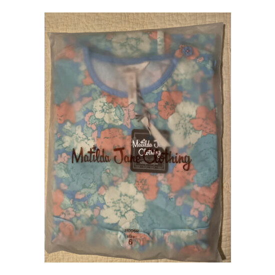 NWT GIRLS MATILDA JANE Dream Chasers Far Out Floral Romper SIZE 6 New In Bag image {4}