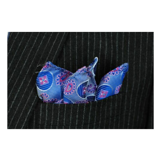 Lord R Colton Masterworks Pocket Square - Lost City Sky Silk - $75 Retail New image {3}