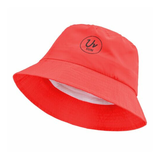 Kids Bucket Hat Junior Boy Girl Children UV UPF 50+ Sun Protection image {3}