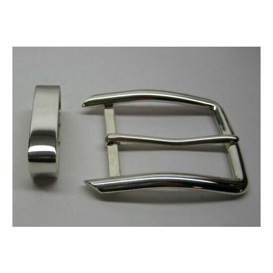 Sterling silver 925 solid loop only for 1.5" belt made in USA Thumb {2}