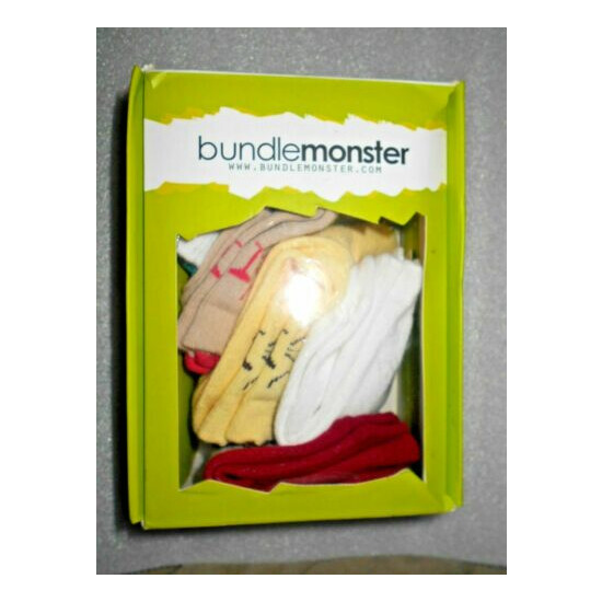 Bundle Monster 5 Pairs 3-8 Yr Old Kids Nature Design Dry Fit Socks-Set 5 Doggy C image {1}