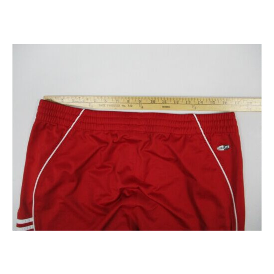 Adidas Shorts Adult Large Red Lightweight Gym Athletic Running Men  image {3}