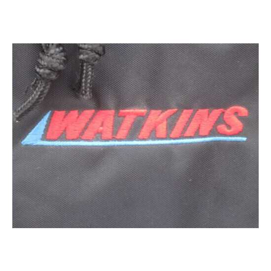 Black Watkins Half Dome Workout Duffel Utility Zipper Top Bag 23" X 12" X 12 New image {2}