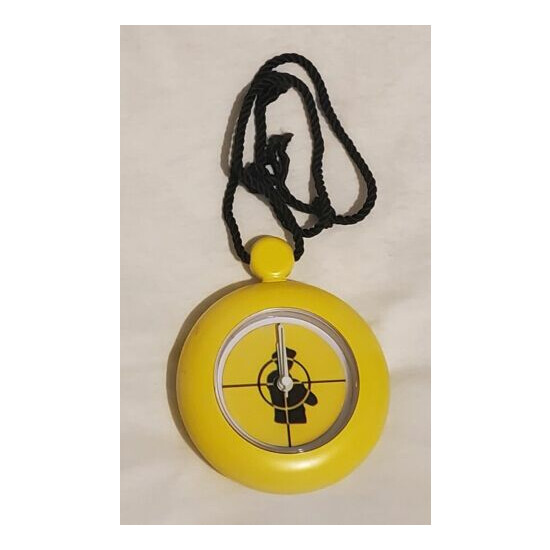 Public Enemy Clock Hop Yellow, Black Rope Clock  image {1}