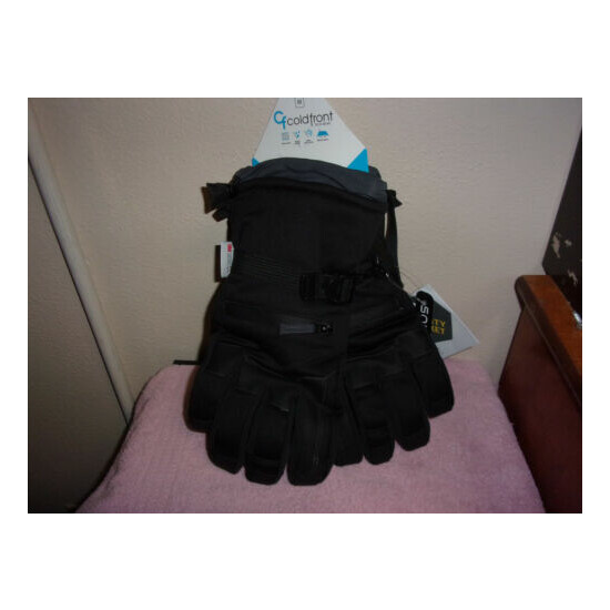 MWN'S COLD FRONT 3M THINSULATE SOLF SHELL WINTER GLOVE w/ POCKET image {1}