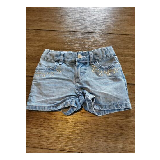 Children's Place Jean Shorts girls size 5 image {1}