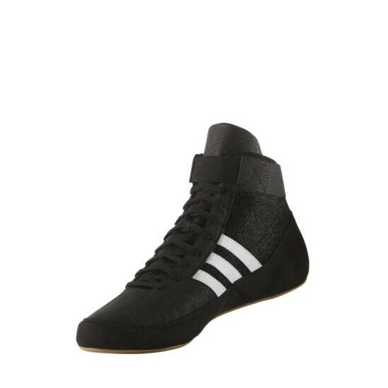 Kids Wrestling Shoes adidas Boxing Boots Havoc Trainers Childrens Black image {3}