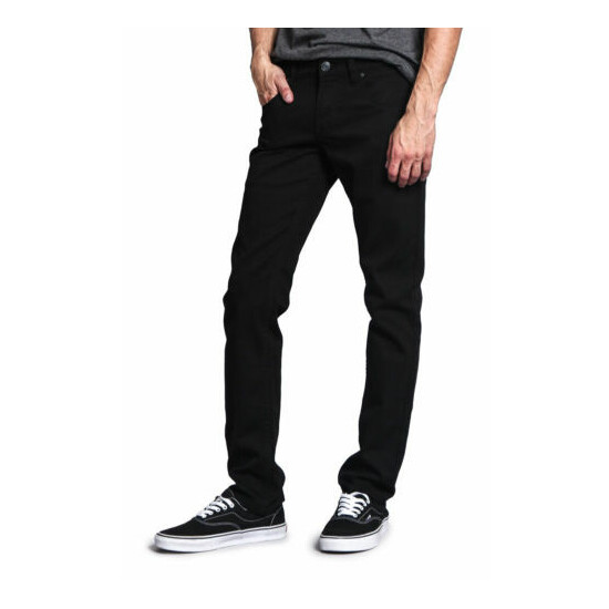 Victorious Men's Spandex Color Skinny Jeans Stretch Colored Pants DL937-PART-1 image {3}