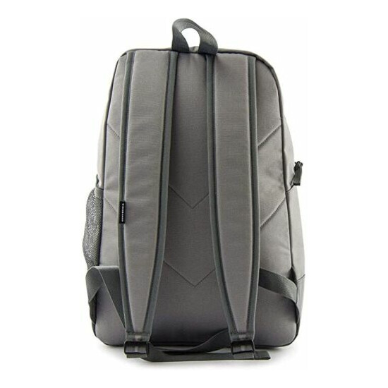 Converse Speed 2 10008286-A03 Men's Grey Zipper Backpack Bag One Size CVVB3 image {4}