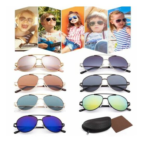 Sunglasses Gift for Kids Children Boys Girls Babies 6 7 8 9 10 11 12 13 Old Ages image {1}