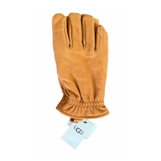Ugg Faux Fur-Lined Suede Gloves [11160] Timber Men's Size XL New NWT $95 Fast image {5}