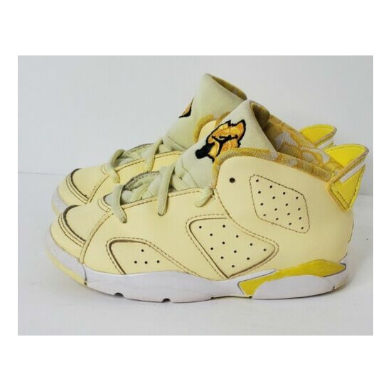 Toddler Nike Air Jordan Retro 6 Citron Tint Size 10 image {6}