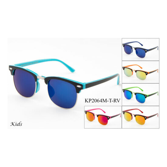 High Quality Sunglasses Small Kids Youth Boys Girls UV 100% Lead Free 3-8 Years image {1}