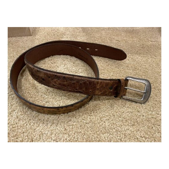 3D western leather belt, 42, image {1}