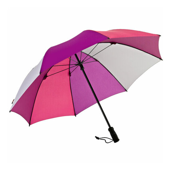 EuroSCHIRM Swing Handsfree Umbrella (Purple Panels) Trekking Hiking image {1}