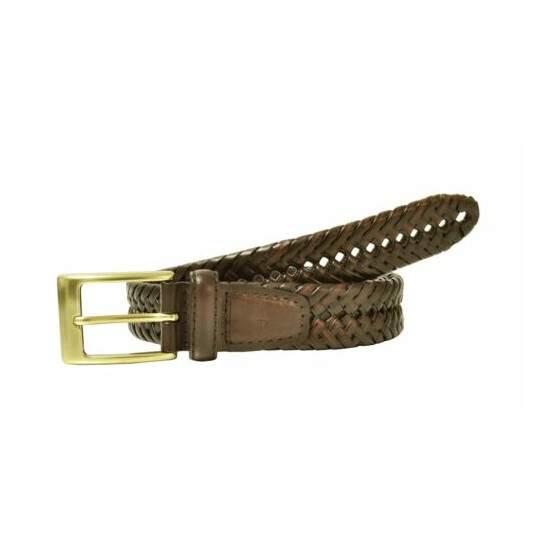 New Dockers Men's Fully Adjustable Double V-Weave Braided Belt image {1}