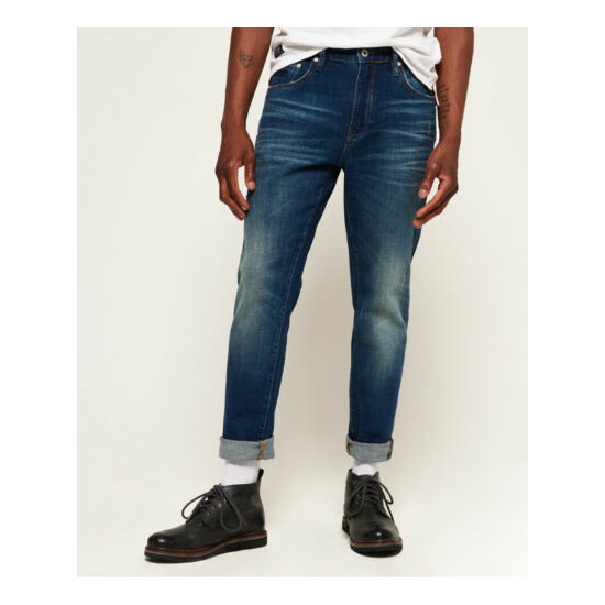 Superdry Mens Conor Taper Jeans Thumb {1}