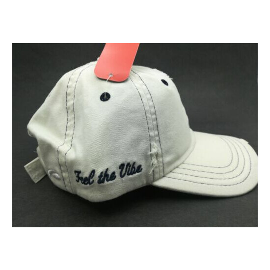 Deer Run Golf Club White Distressed Baseball Cap ~ Deer Hat 100% Cotton ~ NWT image {6}