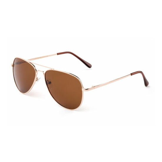 Classic Aviators Kids Sunglasses Polarized FDA Approved Lead Free UV 100%  image {1}