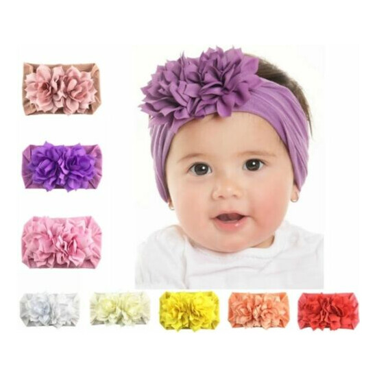 Baby Headband- Easter Bows - Newborn Headbands- Baby Girl Headbands -Infant Band image {1}