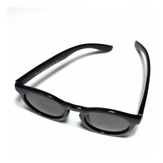 Kids Boys or Girls Black Sunglasses Shades for Children UV 400 Protection image {2}