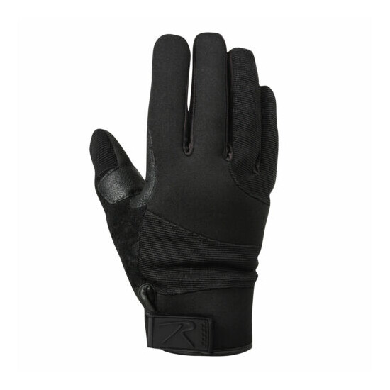 Cold Weather Street Shield Cut Resistant Black Tactical Gloves - S,M,L,XL,2XL  image {3}