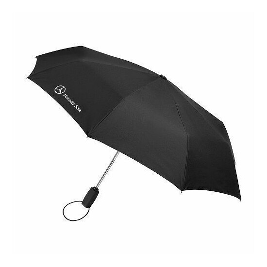 Original Mercedes folding umbrella automatic umbrella mini shade B66952631 image {2}
