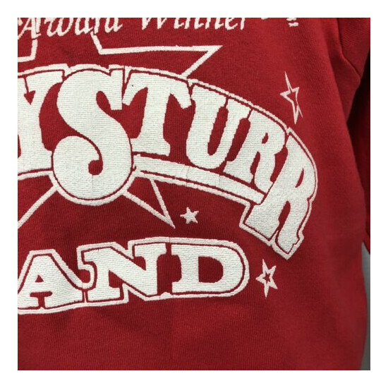 Vintage Jimmy Sturr Band Sweatshirt Xl Red Big Band Polka Grammy Award Winner image {3}