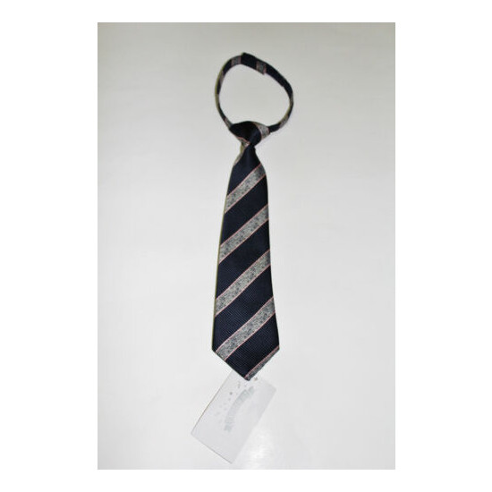 Gymboree Dressed UP Navy Blue Pink Stripe Necktie NWT Size 0-24 Months image {1}