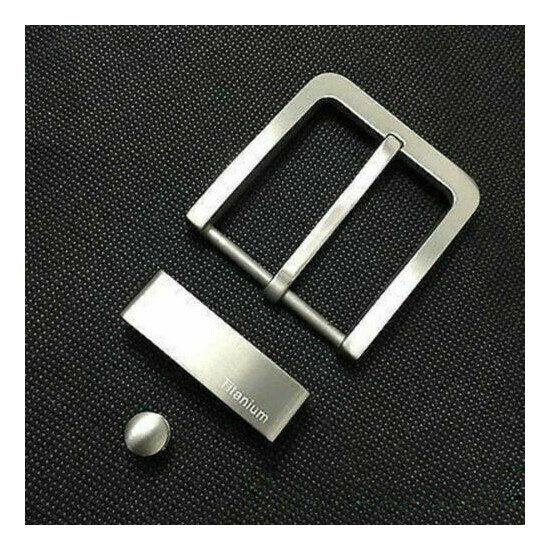 Made of Titanium Antiallergic Belt Buckle Needle Pin Buckle Style DIY Fastener image {8}