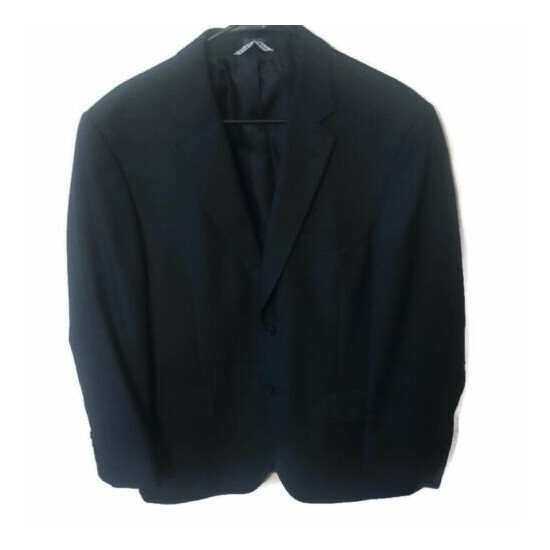 Saddlebred Mens Suit Jacket/Blazer 2 Button Navy Blue Sz 42R image {1}
