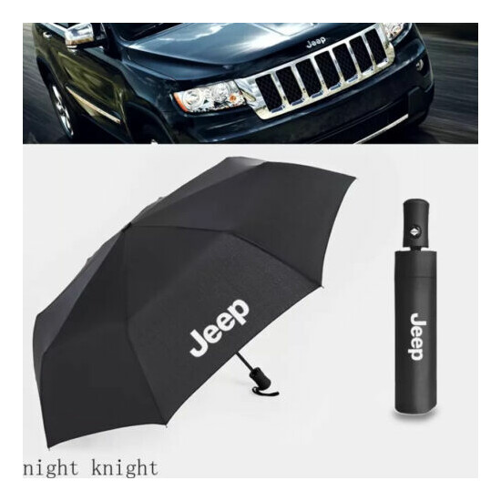 JEEP Umbrella automatically closing and opening by button FAST FREE SHIPPING image {1}
