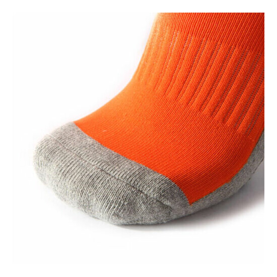 Men Anti Slip Football Socks Sports Soccer High Tube Athletic Compression Socks image {3}