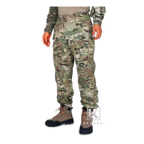 KRYDEX G3 Combat Trousers & Knee Pads Tactical Pants Airsoft Como Size 30W - 40W image {2}