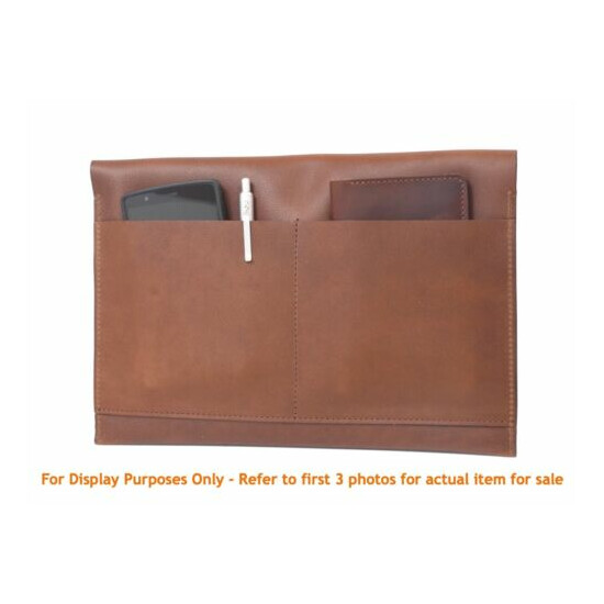  LM Products USA - Radcliffe Full Grain Leather Portfolio - iPad or Documents image {5}