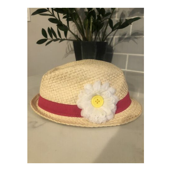 The Children’s Place Straw Hat Size 12-24 Months image {1}