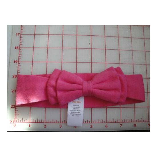Gymboree Baby Girls Cloth Bow - Pink - One Size image {1}