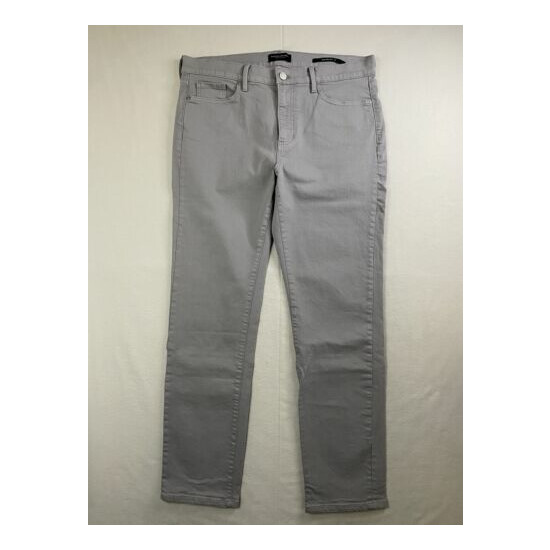 Banana Republic Slim Straight Leg Men's Size 31 (34x29) Gray Denim Jeans image {1}
