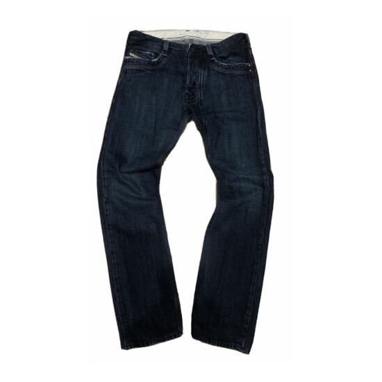 Mens Jeans By Diesel “ TALLA “ 30R Button Fly Regular Straight Fit Designer image {1}