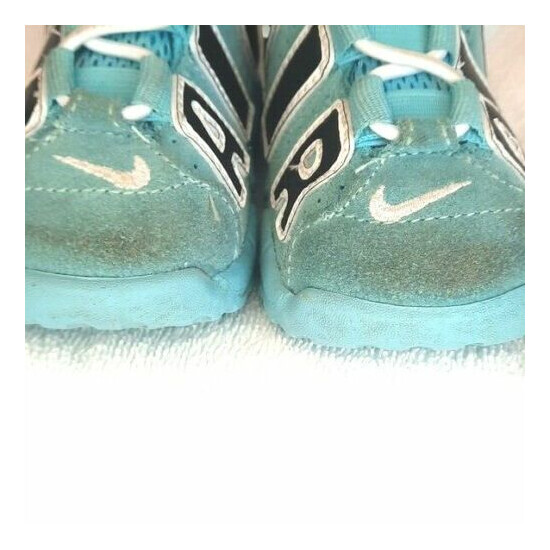 Nike Air More Uptempo TD Light Aqua CK0825-403 Size 4C Toddler shoes image {3}