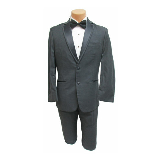 Men's Joseph Abboud Grey Tuxedo Jacket with Pants Wedding Groom Prom 39S 33W image {2}