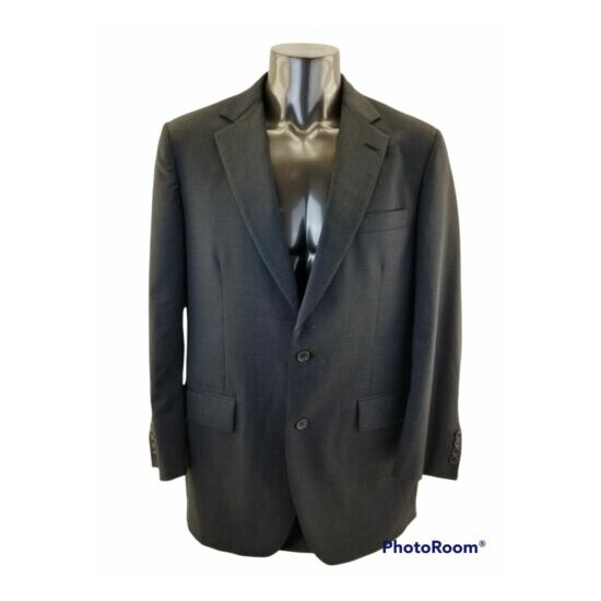BROOKS BROTHERS Golden Fleece Mens Madison 1818 GreyWool Suit Jacket 2 button42L image {1}