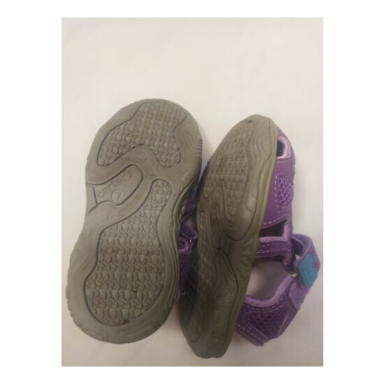 Carter's,Toddler Girls Pink & Easy Strap Closure Sandals, Size 6  image {3}